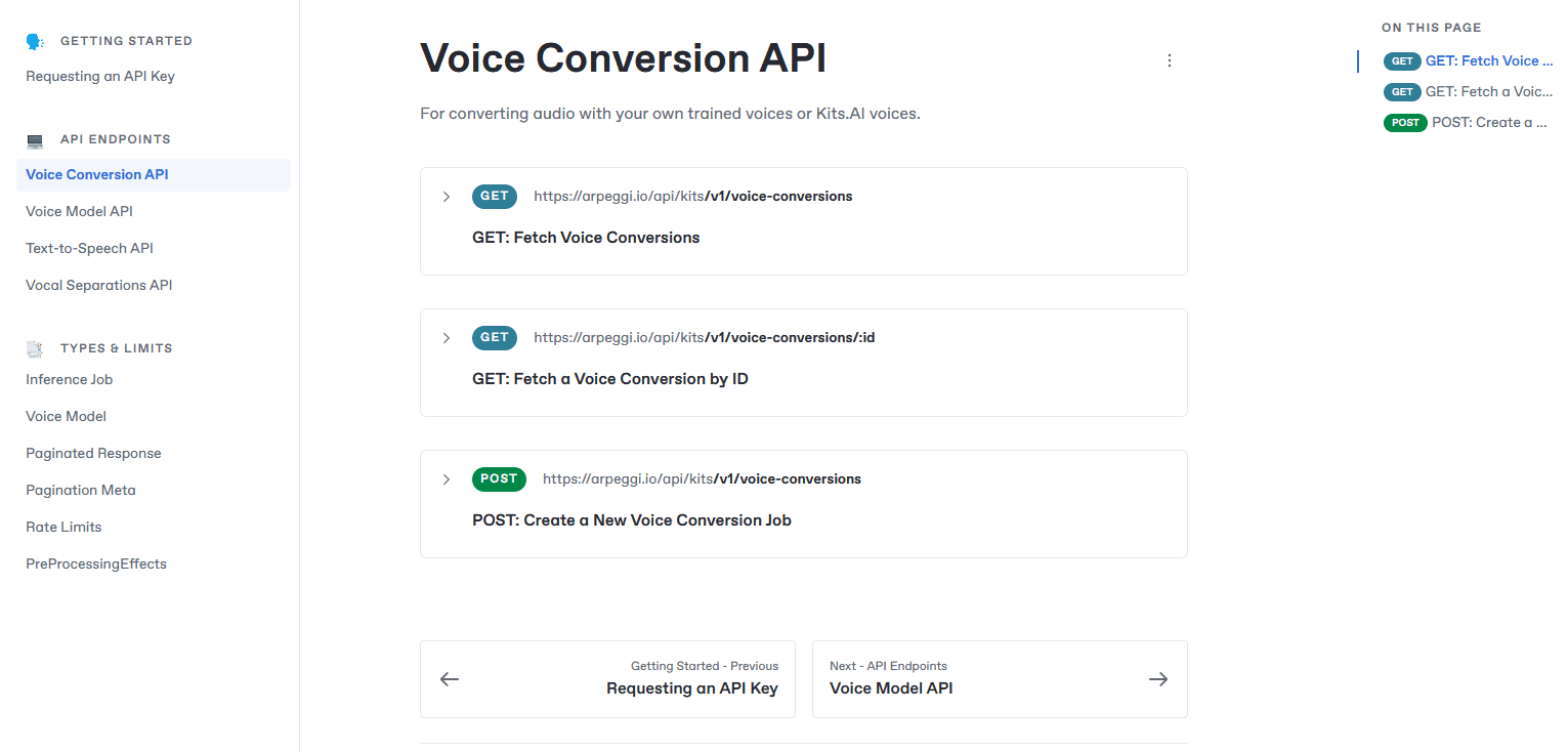 API Docs