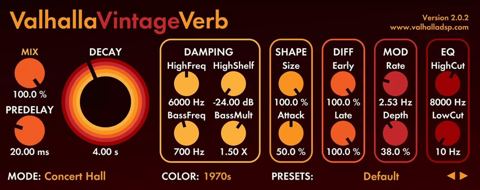 Valhalla Vintage Verb