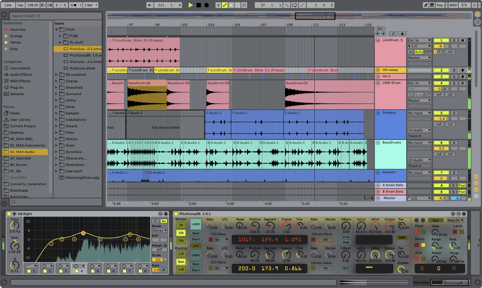 An open DAW with music layers and plugins