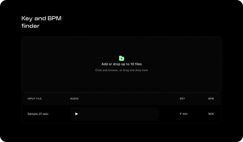 Sube tu audio