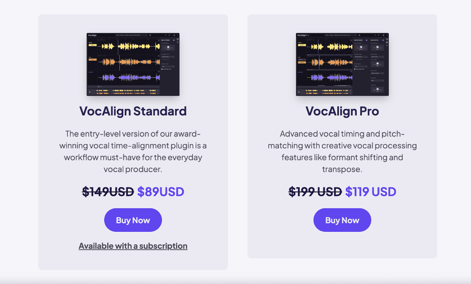 Vocalign pricing model