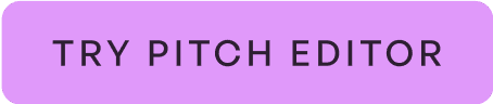 Pink button with the text Try Pitch Editor
